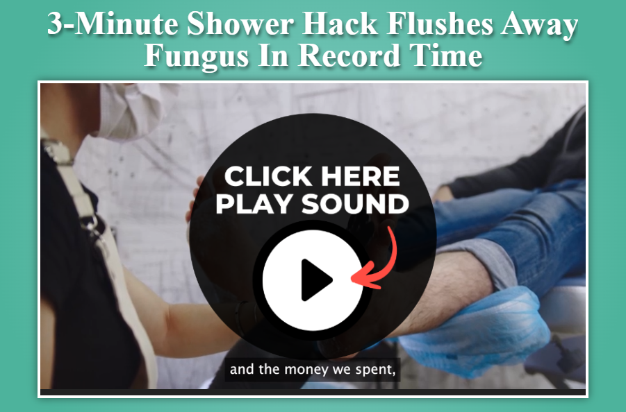 3 Minute Shower Hack For Toenail Fungus